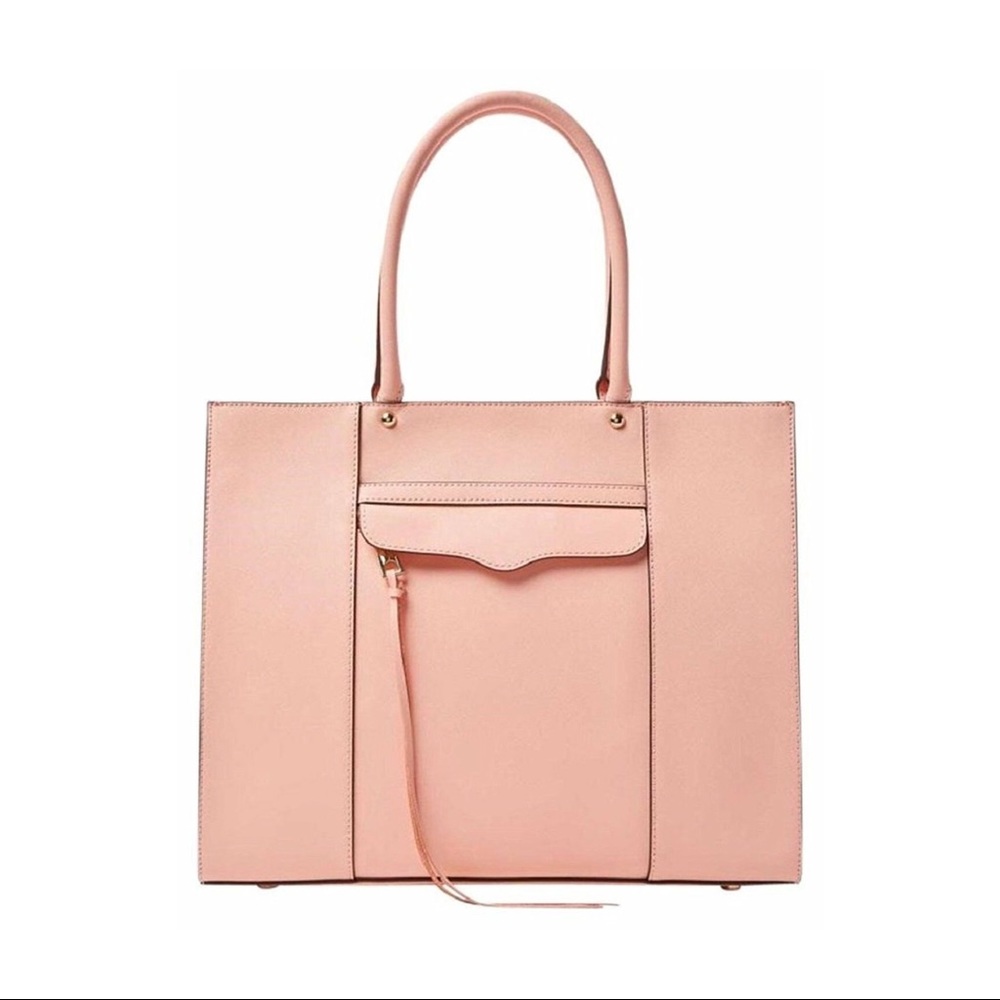 REBECCA MINKOFF MAB Large Saffiano Tote Bag